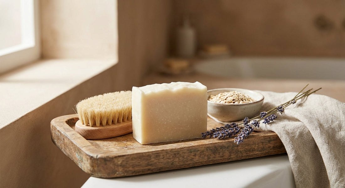 Goat milk soap for psoriasis relief