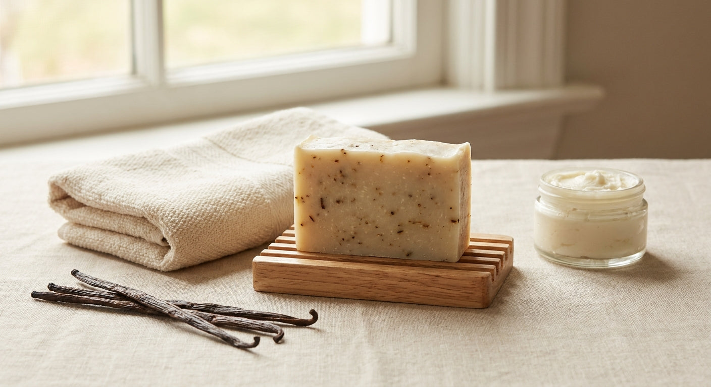 Vanilla soap for everyday dry skin