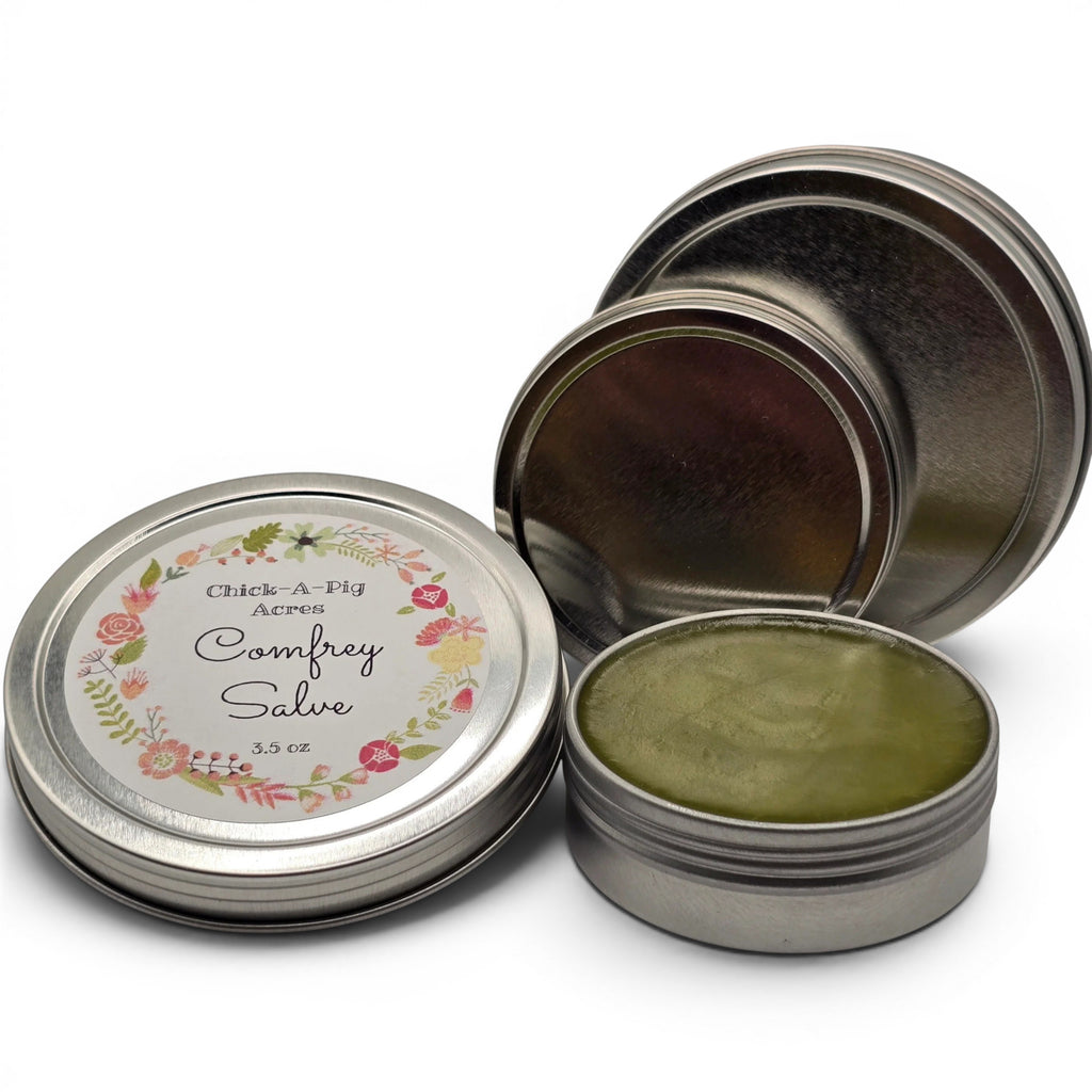 Comfrey Salve with Essential Oils