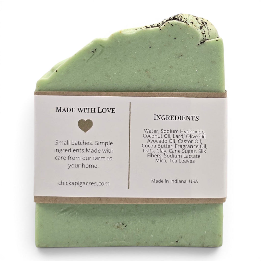 Bergamot & Black Tea Artisan Soap