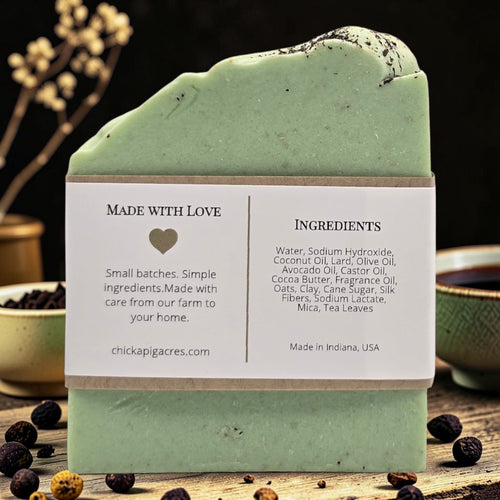 Bergamot & Black Tea Artisan Soap — photo 2