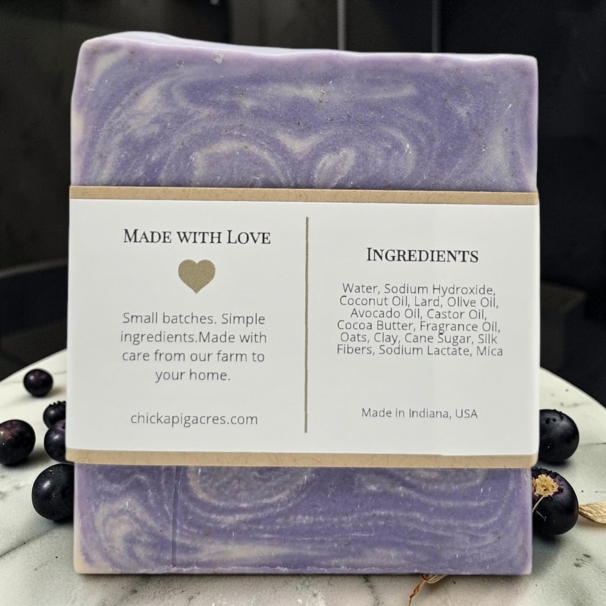Blackberry Vanilla Artisan Soap