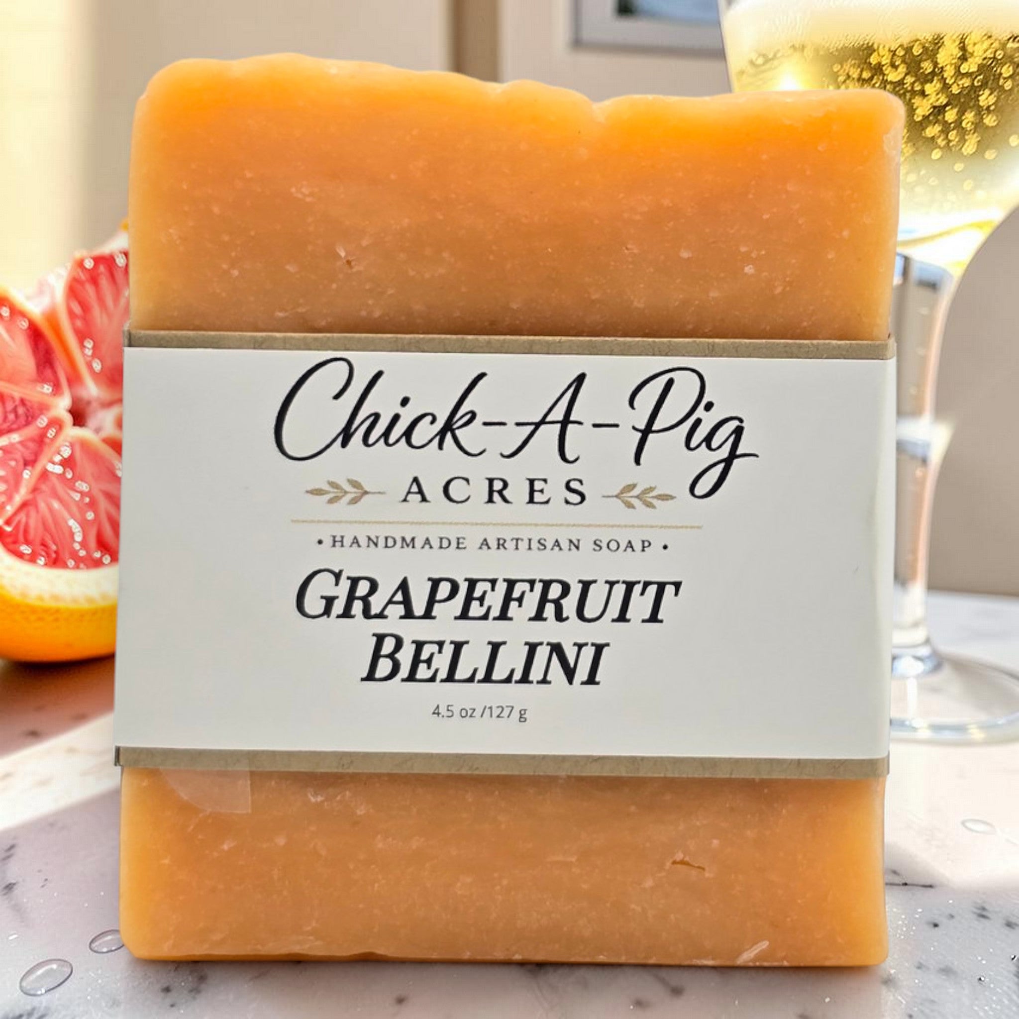 Grapefruit Bellini Artisan Soap