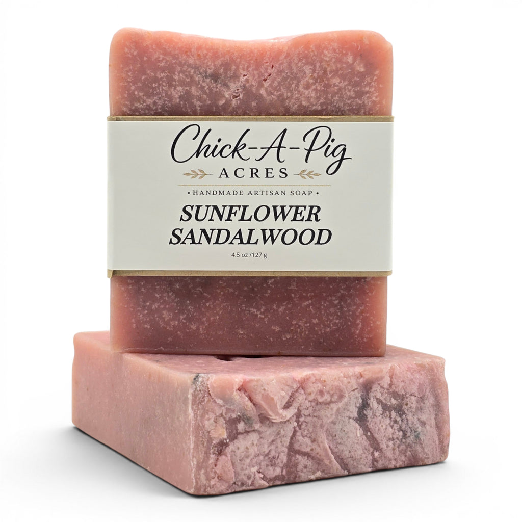 Sunflower Sandalwood Artisan Soap