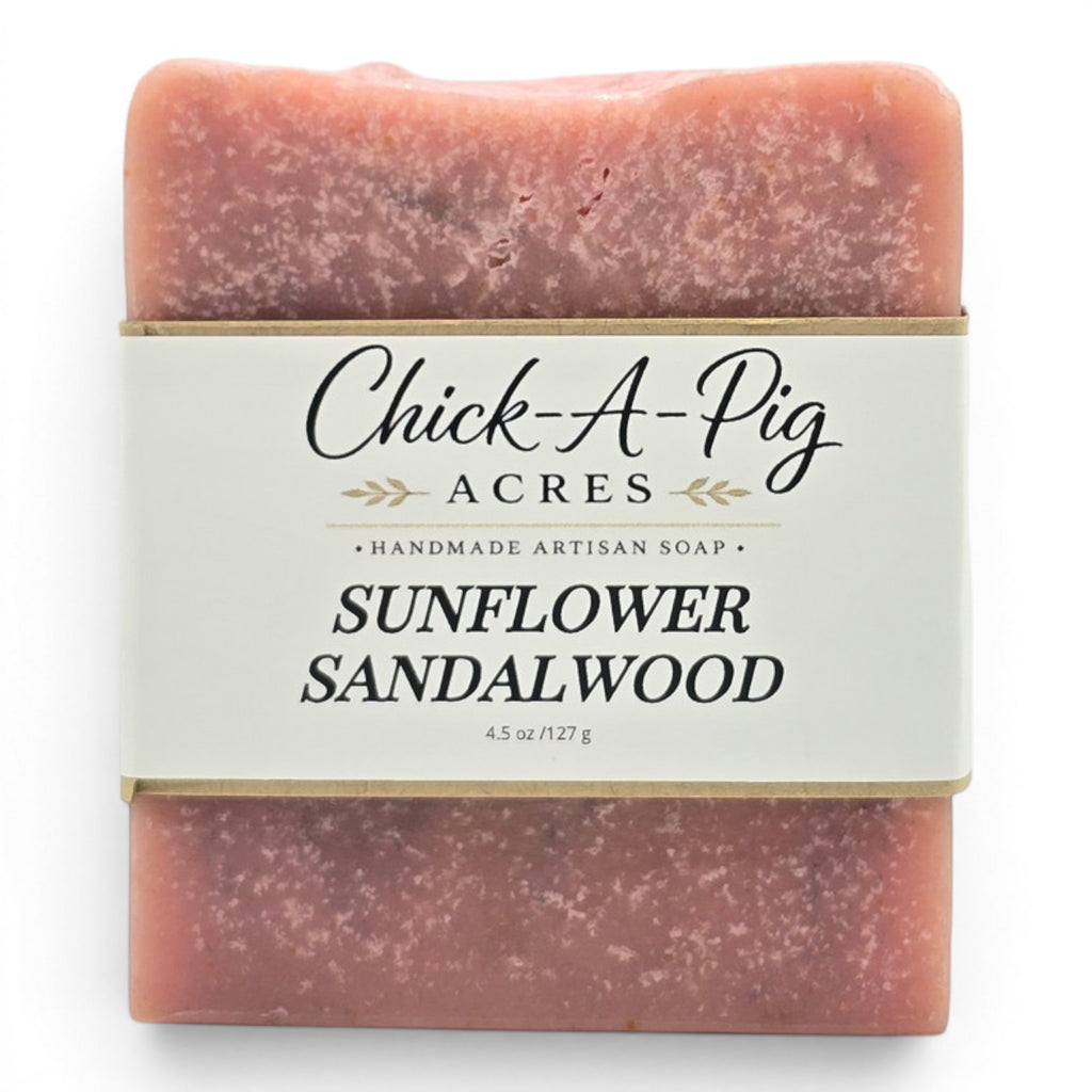 Sunflower Sandalwood Artisan Soap