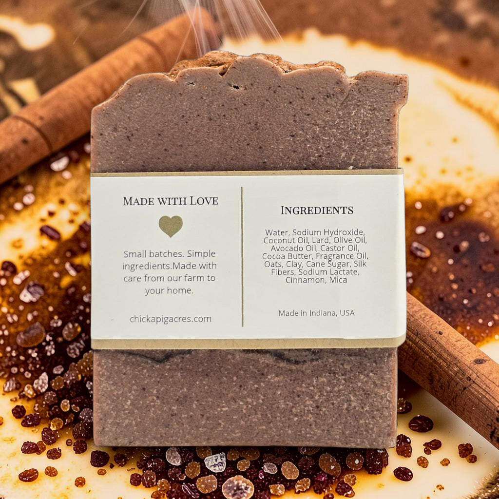 Brown Sugar Cinnamon Artisan Soap — photo 2