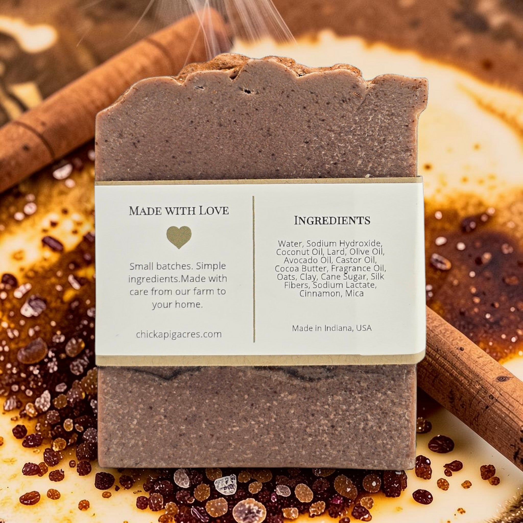 Brown Sugar Cinnamon Artisan Soap — photo 2