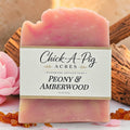 Peony & Amberwood Artisan Soap