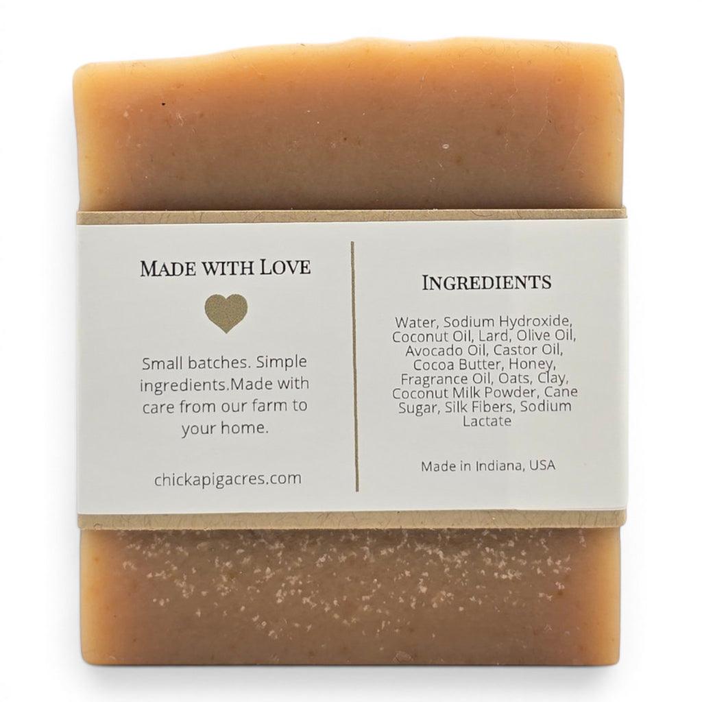 Oatmeal, Milk & Honey Artisan Soap