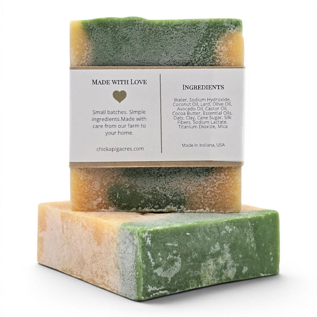 Lemongrass Rosemary Essential Oil Soap