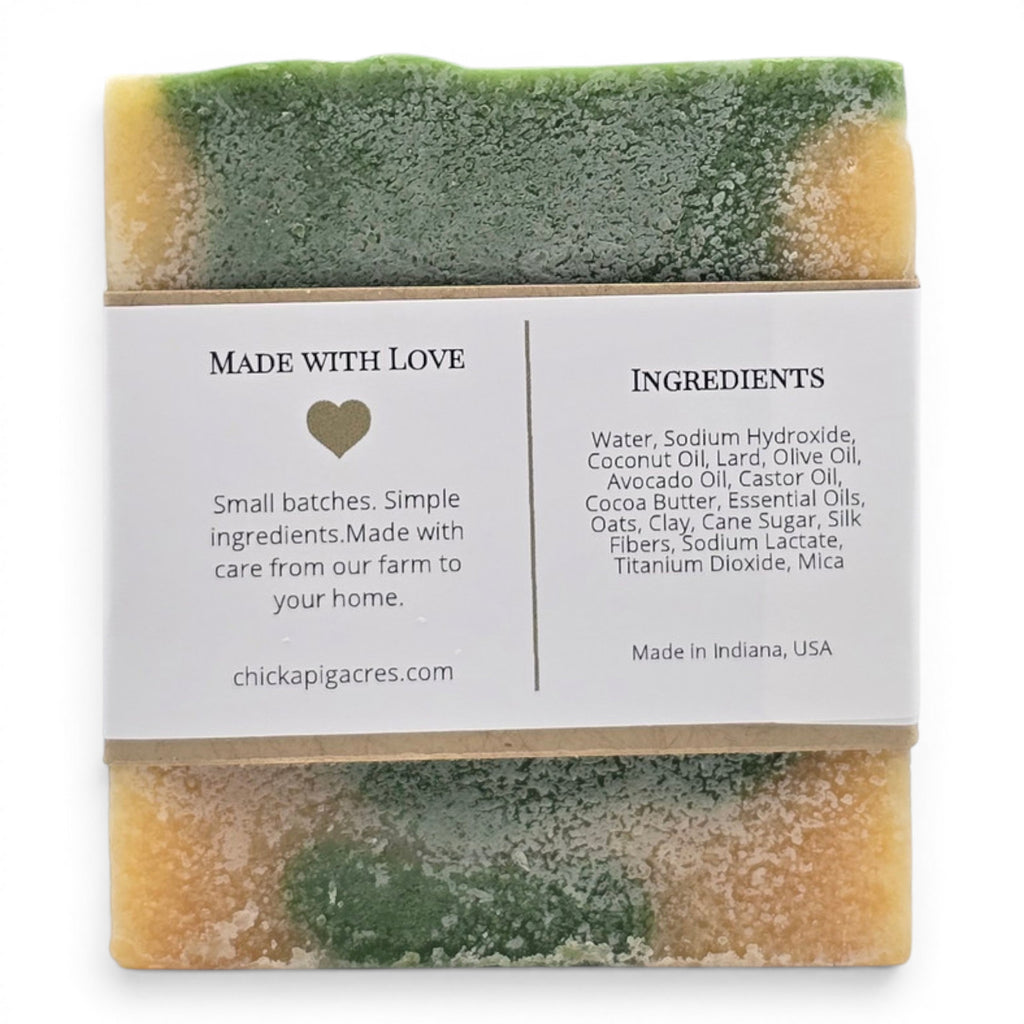 Lemongrass Rosemary Essential Oil Soap