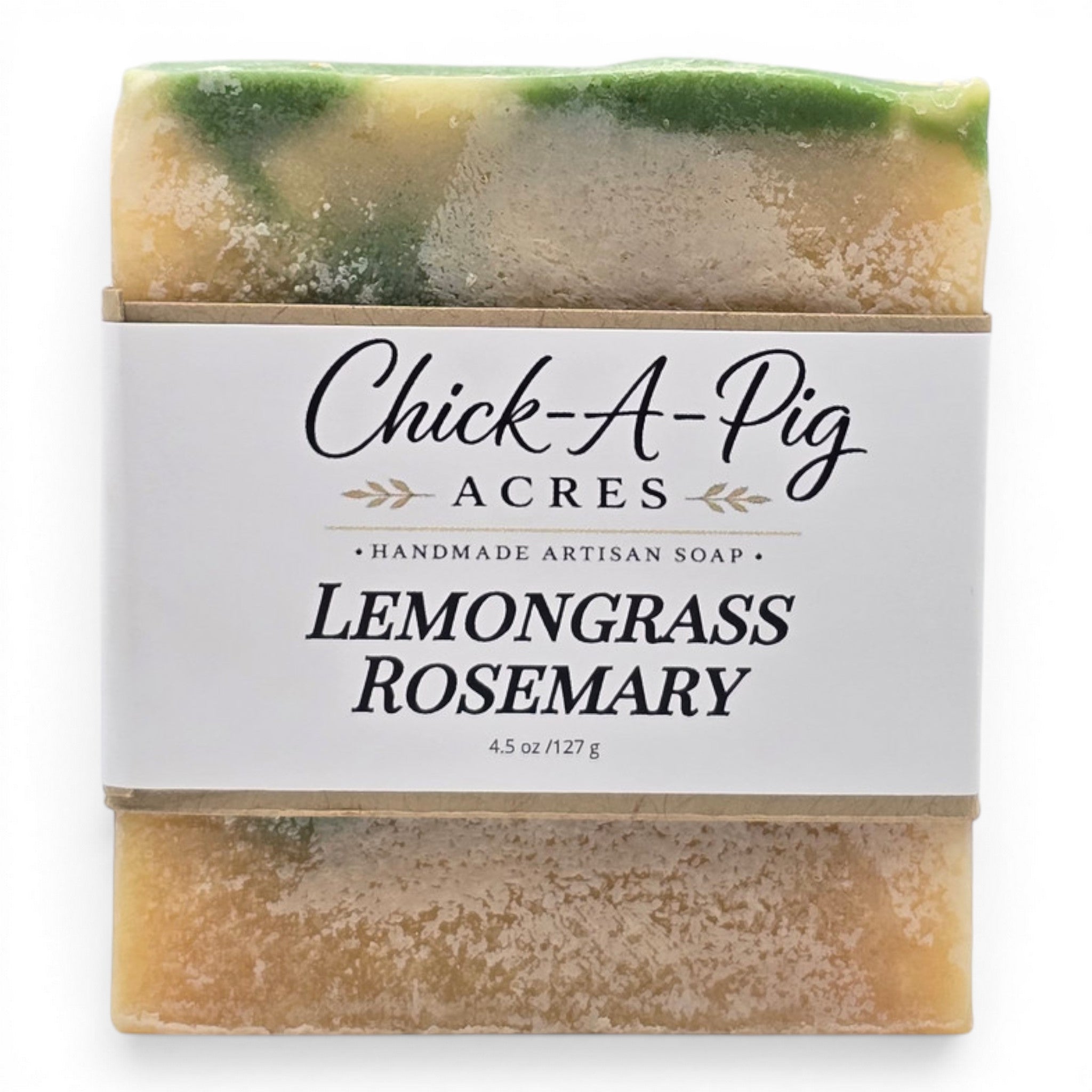 Lemongrass Rosemary Essential Oil Soap