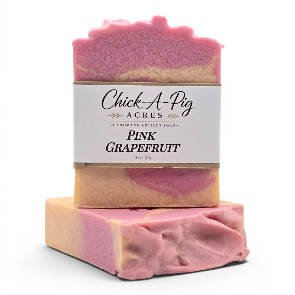 Pink Grapefruit Essential Oil Soap
