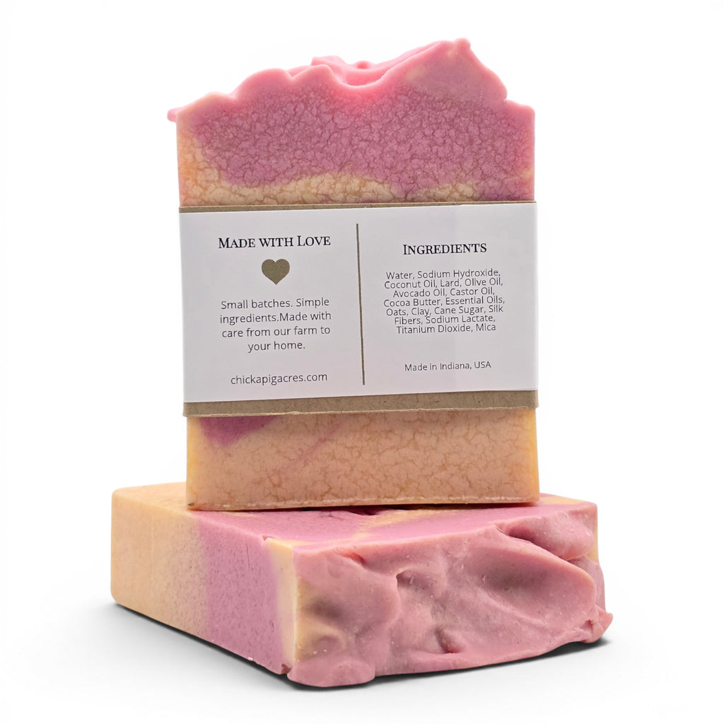 Pink Grapefruit Essential Oil Soap