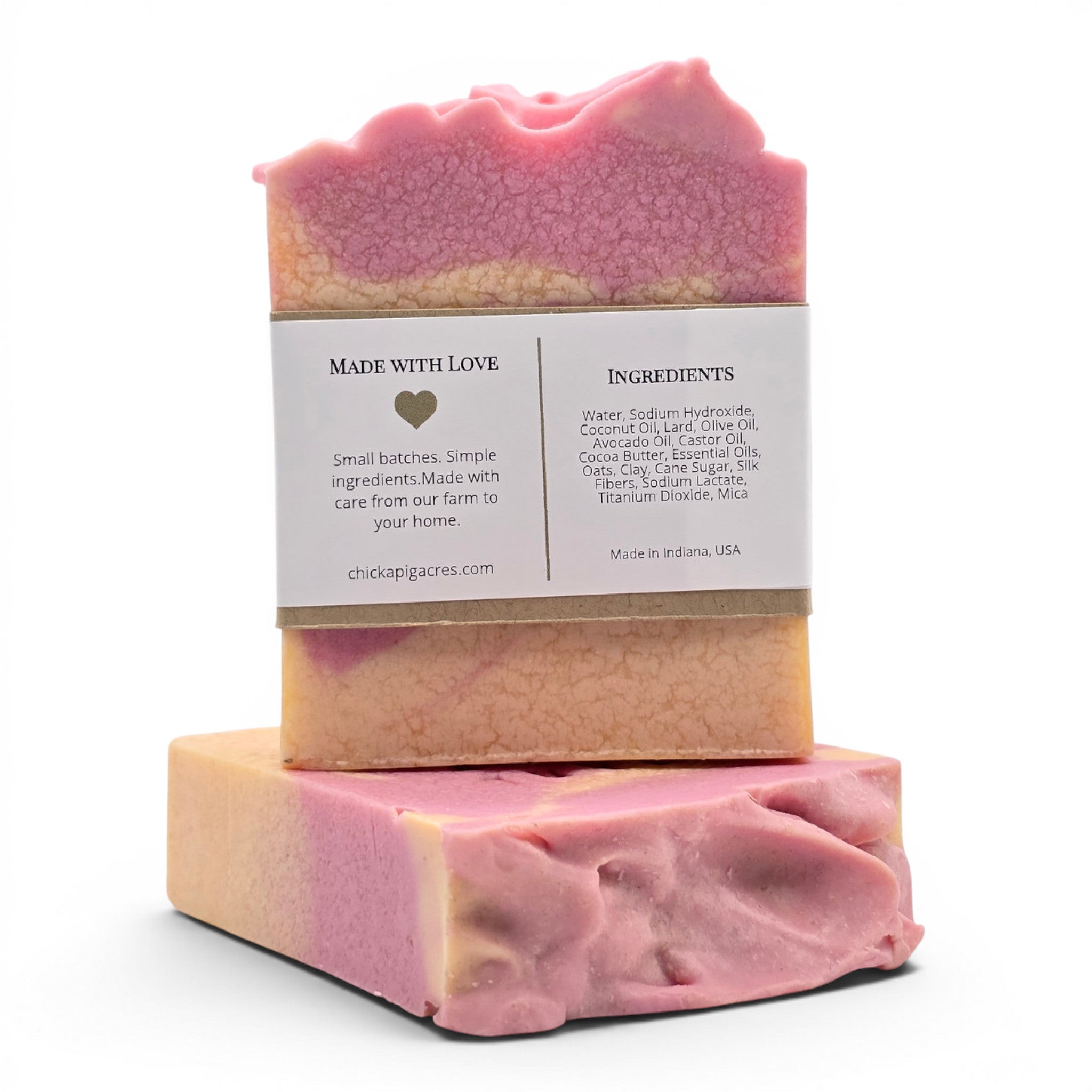 Pink Grapefruit Essential Oil Soap