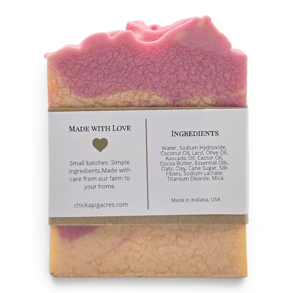 Pink Grapefruit Essential Oil Soap