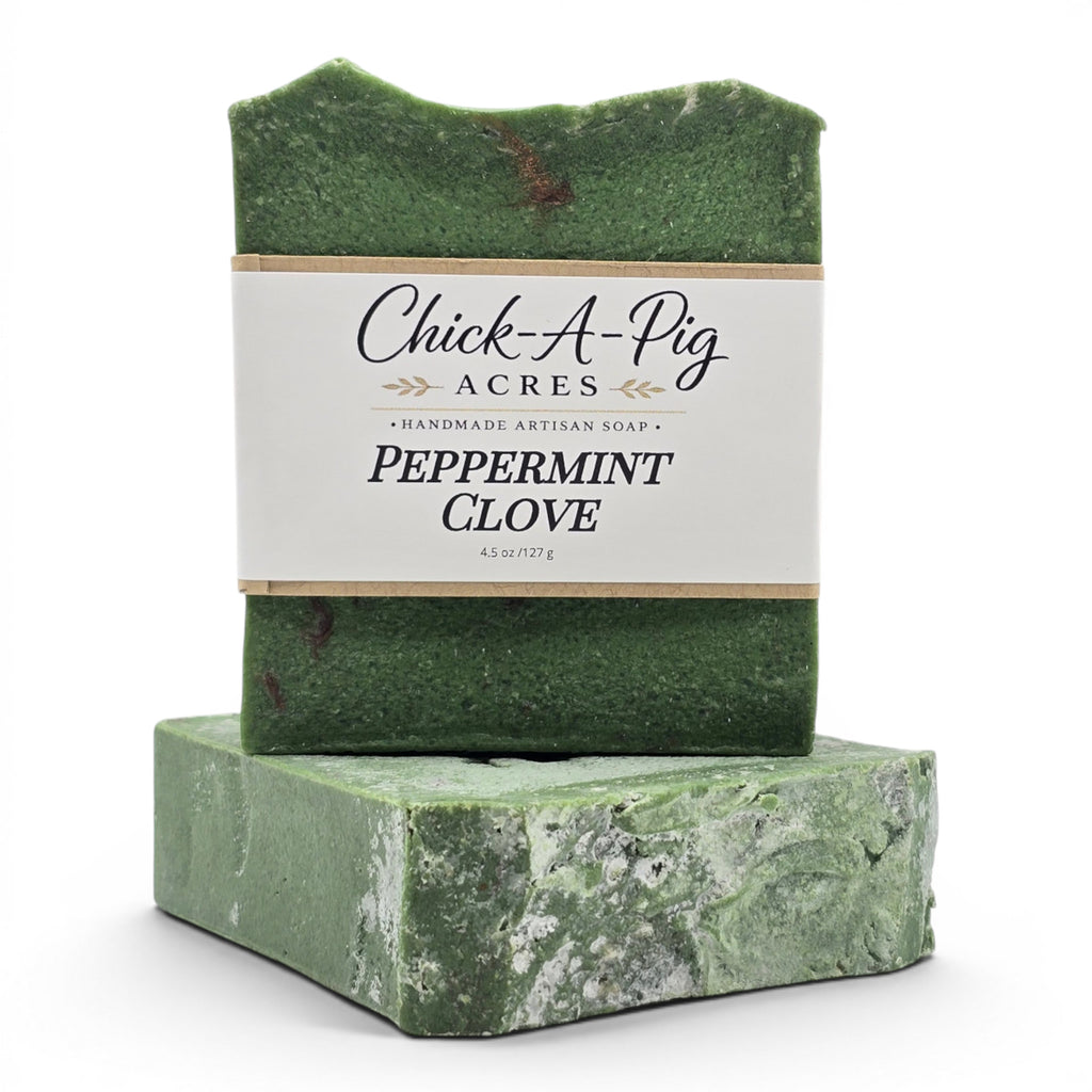 Peppermint Clove Essential Oil Soap