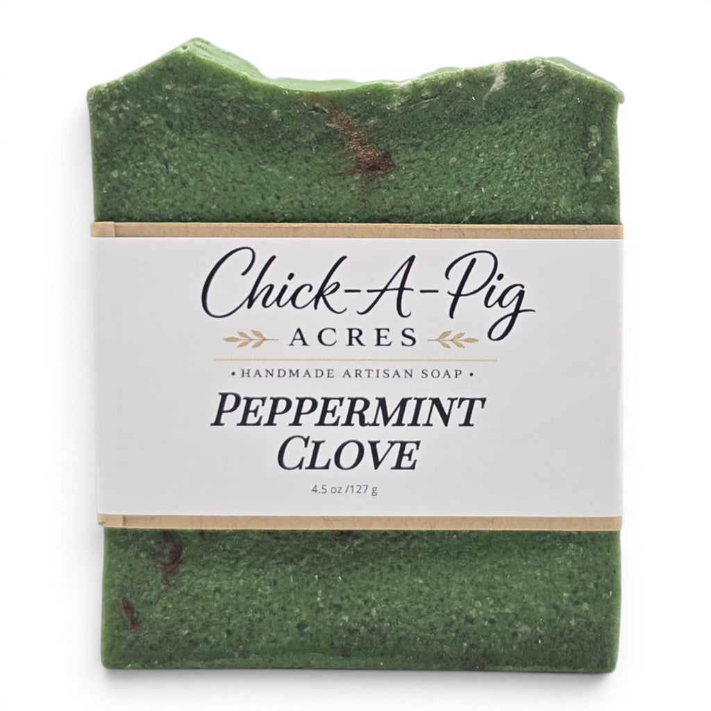 Peppermint Clove Essential Oil Soap