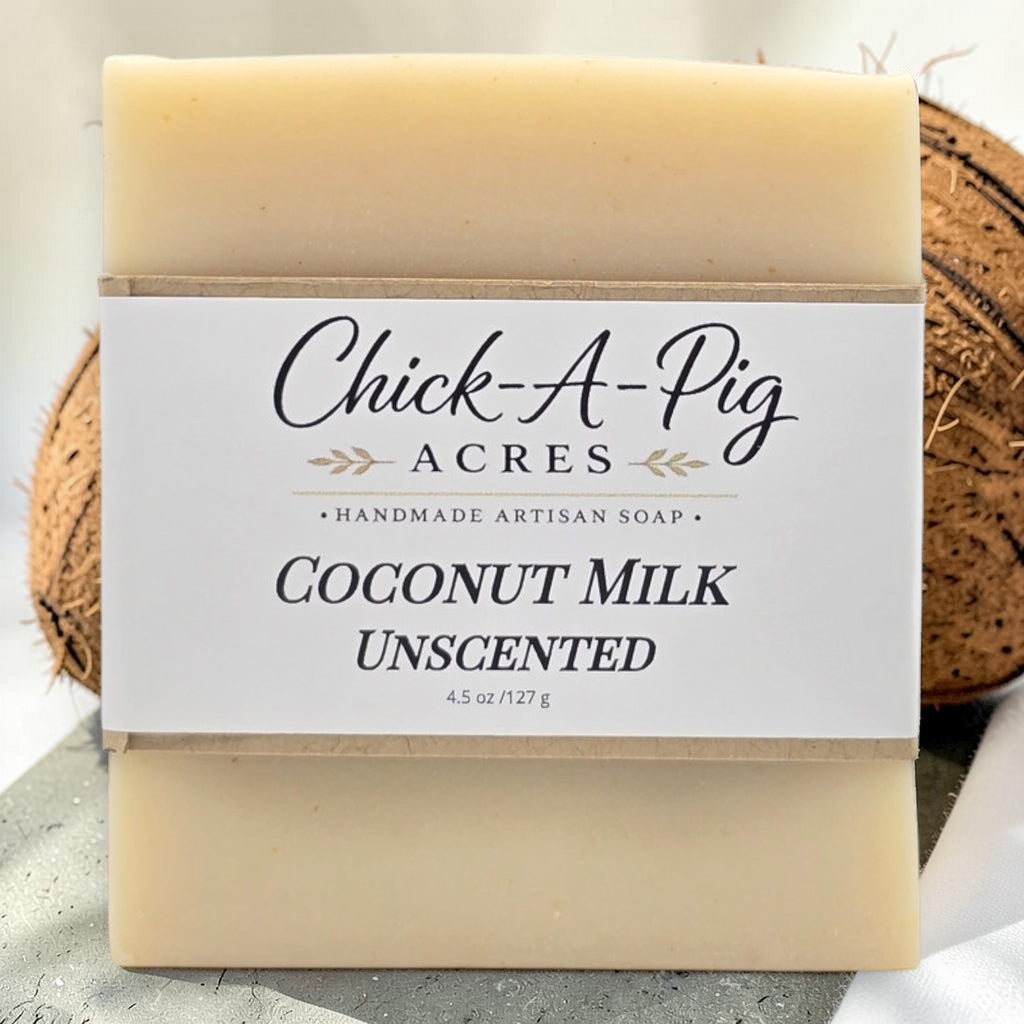 Coconut Milk Artisan Soap Unscented