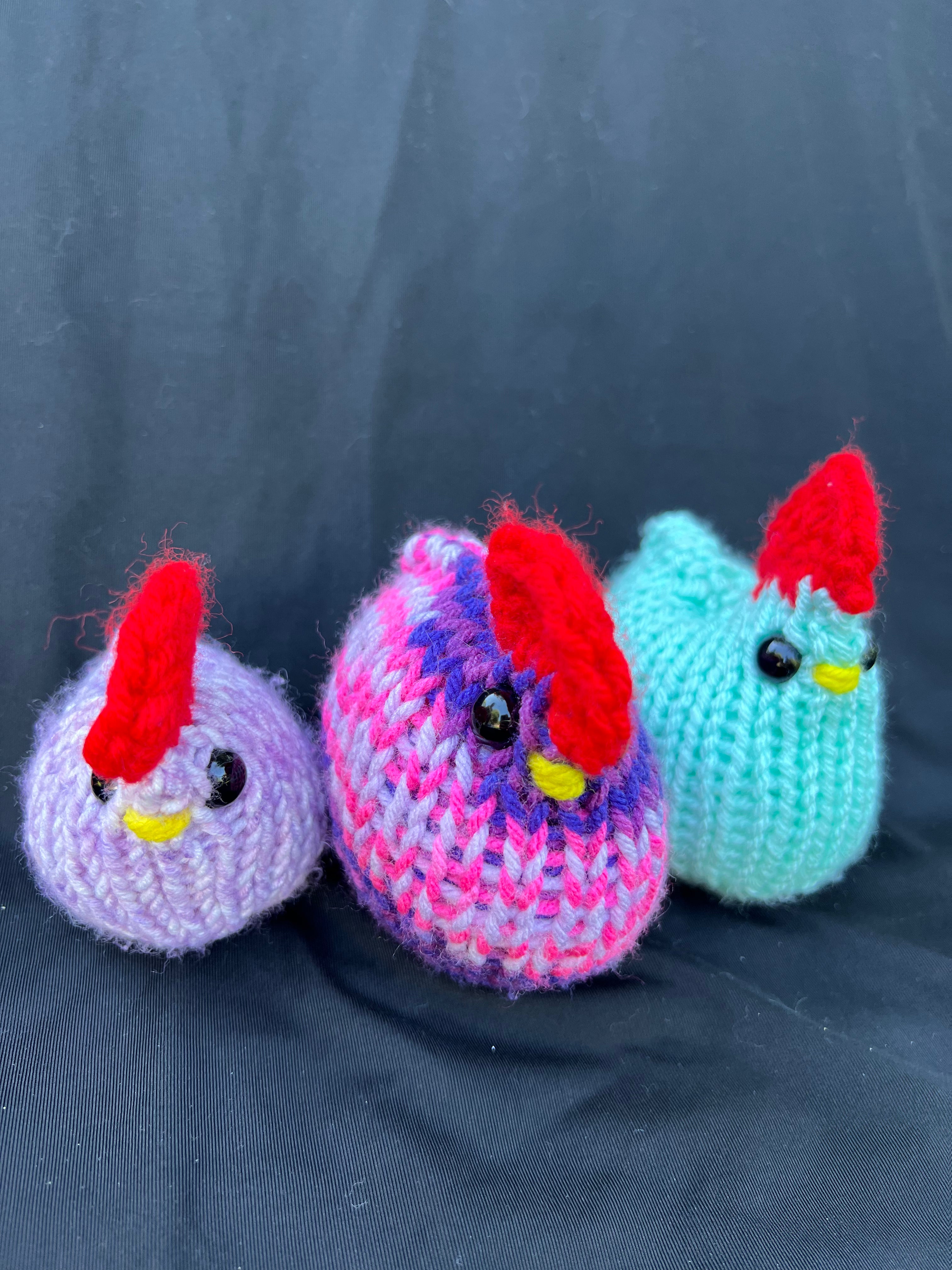 Baby Knit Chickens
