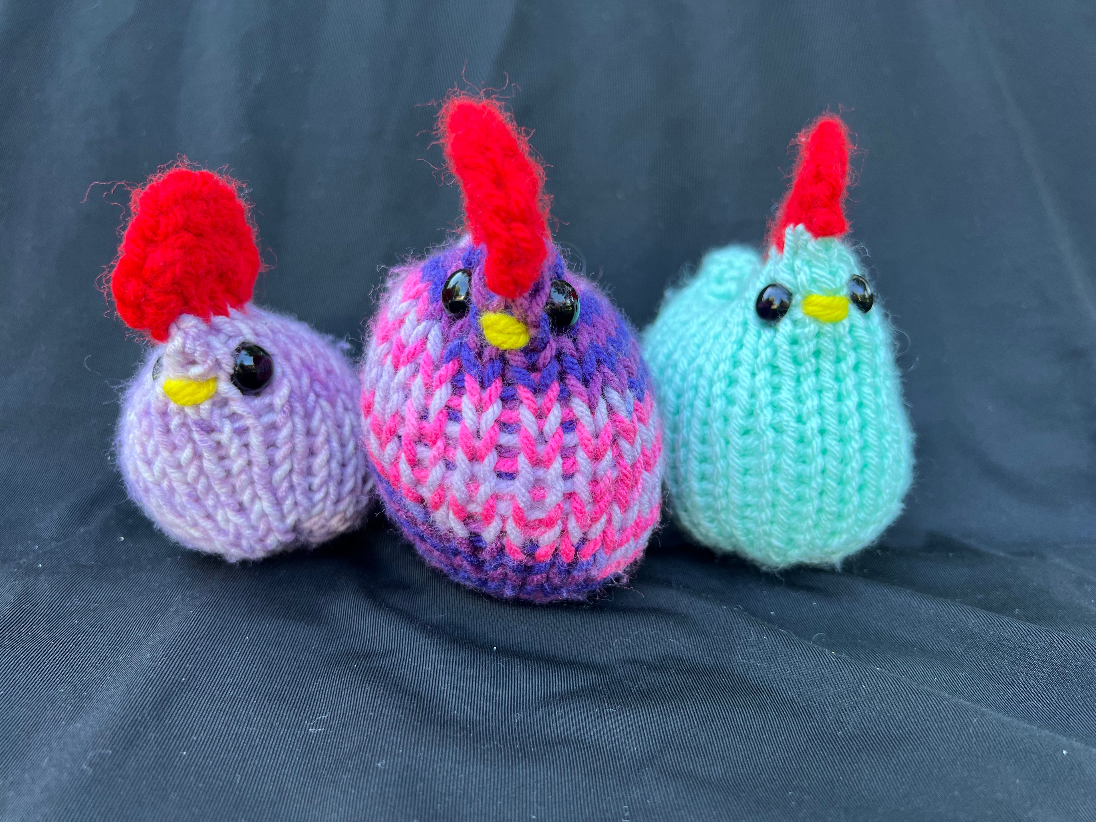 Baby Knit Chickens
