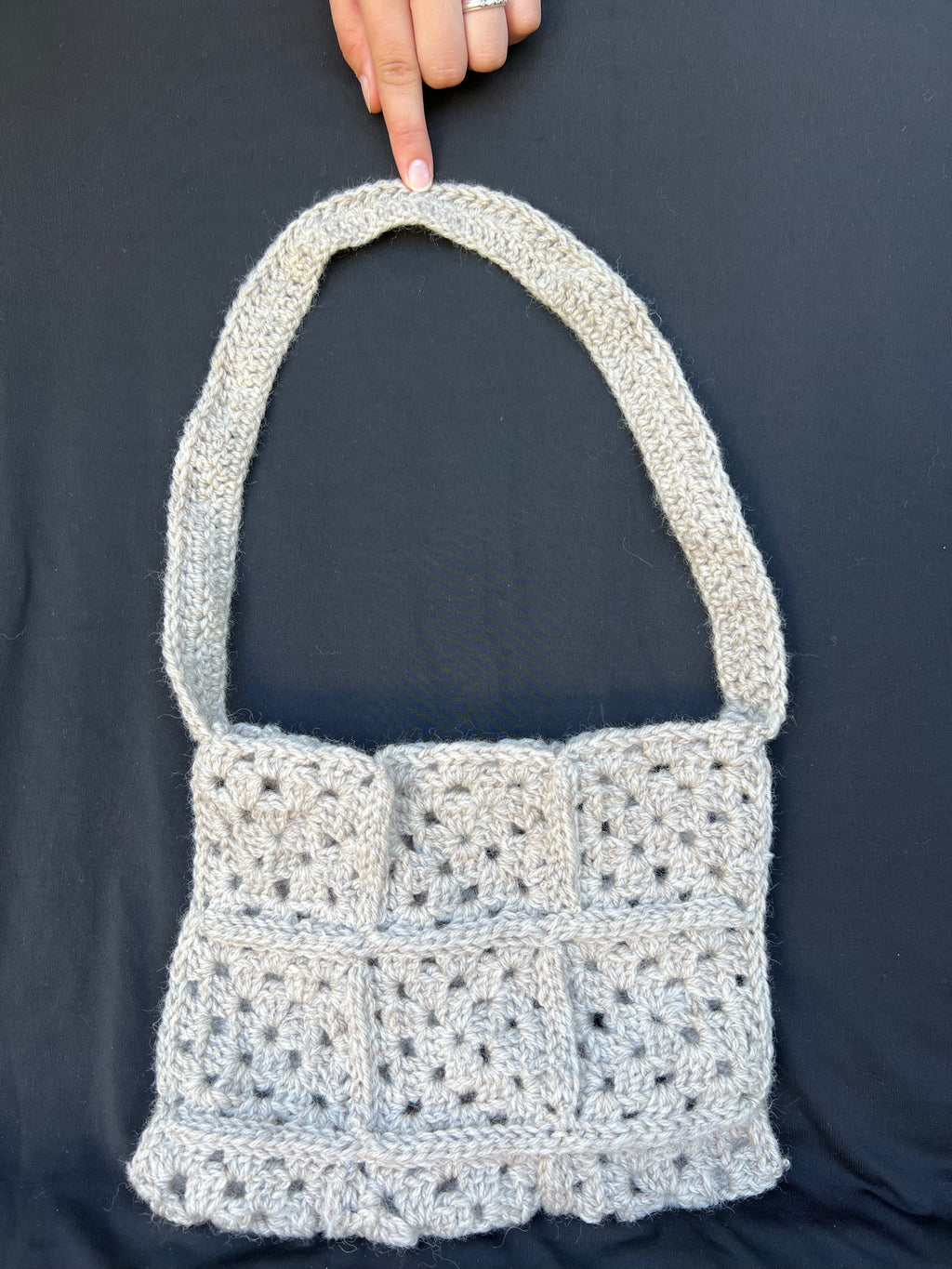 Granny Square Shoulder Bag