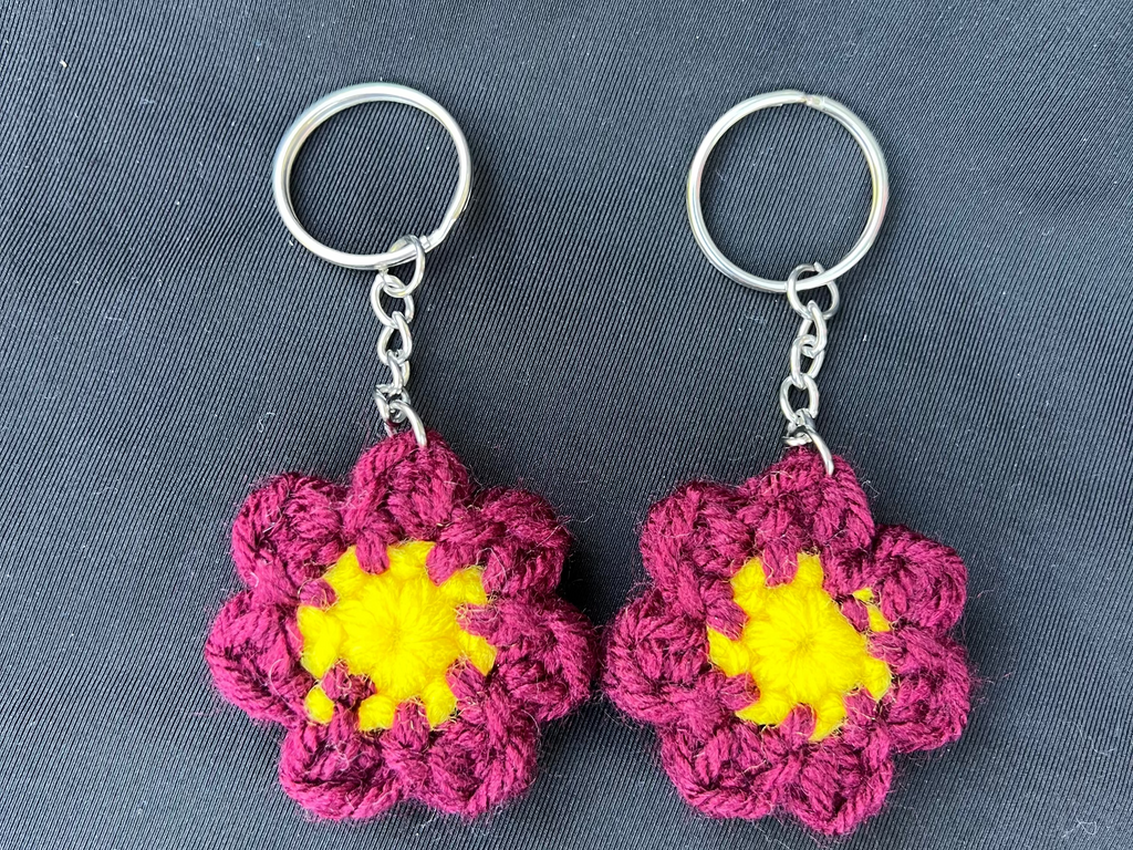 Flower Keychain