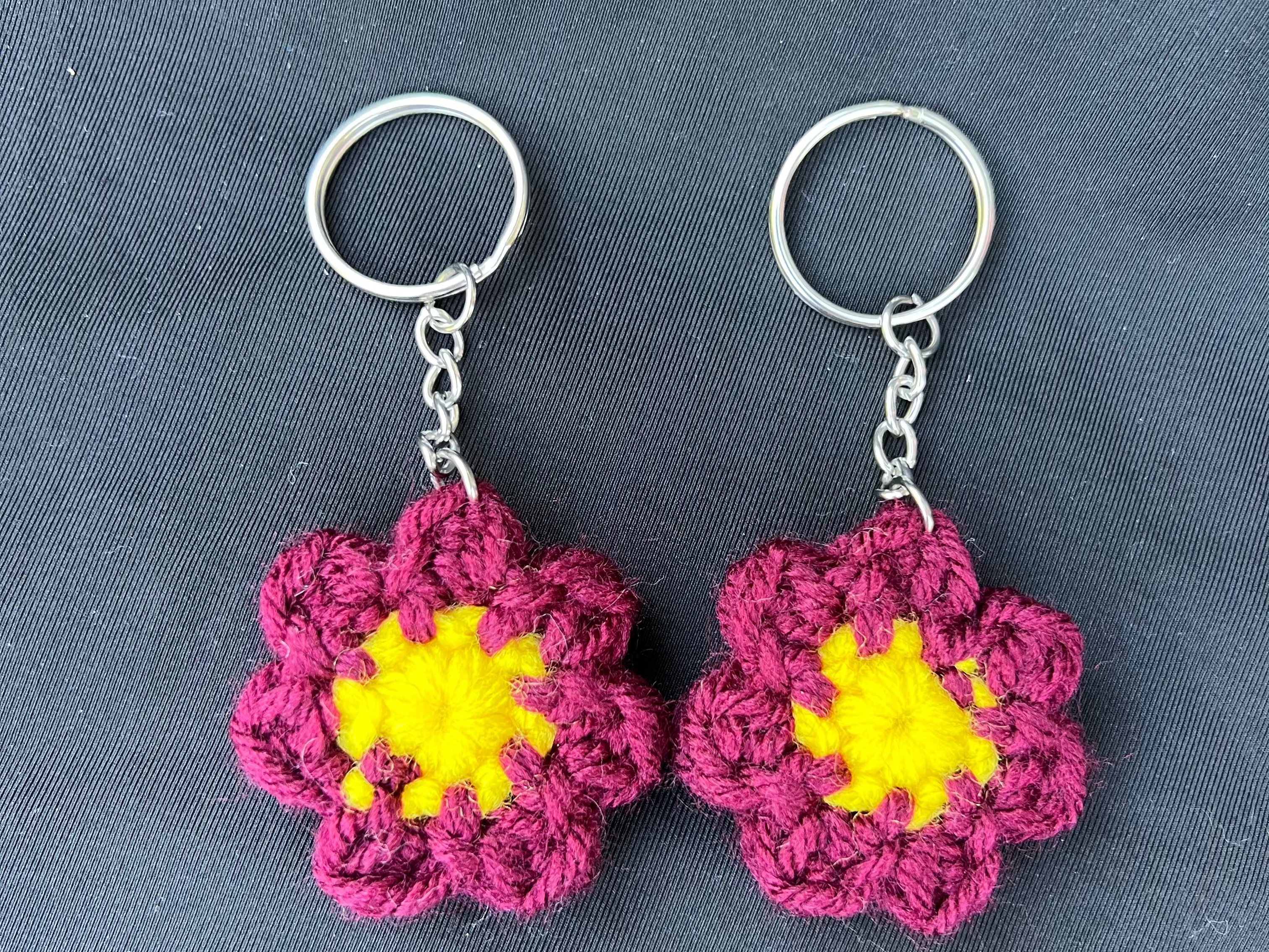 Flower Keychain